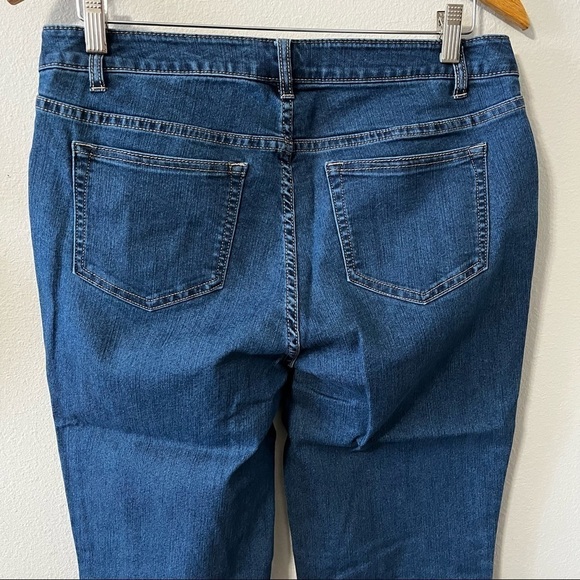 Jessica London Dark Wash Jeans Size 12P New - Picture 11 of 12